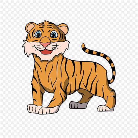 9 Best Ideas For Coloring Cartoon Tiger Clipart