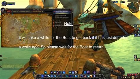 Booty Bay Stranglethorn Vale To Ratchet Barrens Ship Boarding Location In Wow Youtube
