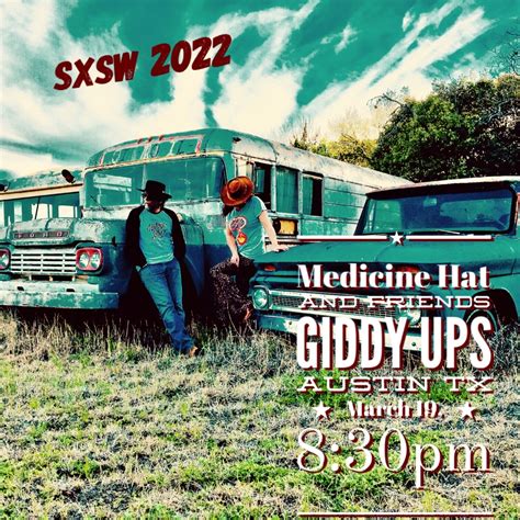 Medicine Hat And Friends At Giddy Ups Austin Tx Giddy Ups Mar 19