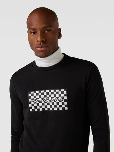 Kup Online Michael Kors Bluza Z Nadrukiem Z Logo Model Checkerboard