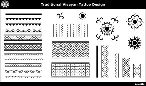 Filipino Tribal Tattoo Patterns Meanings