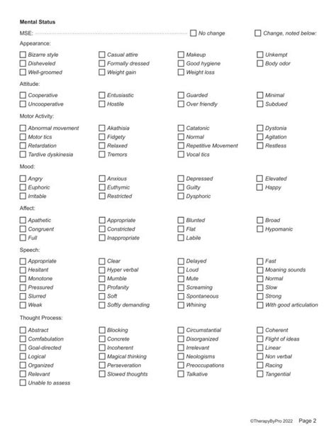 Psychiatric Progress Note Template Pdf