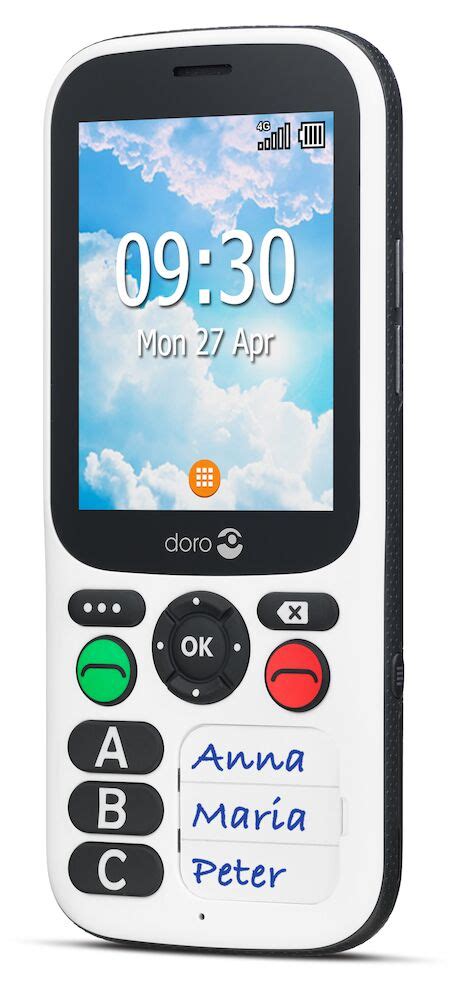 Téléphone Mobile Avec Gps Doro 780x Téléphone Portable Senior Avec