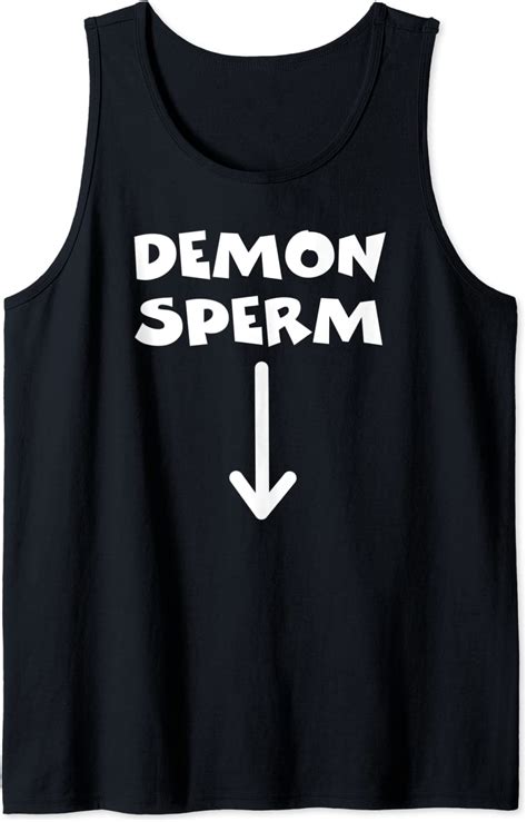 Demon Sperm Demon Semen Tank Top Clothing Shoes And Jewelry