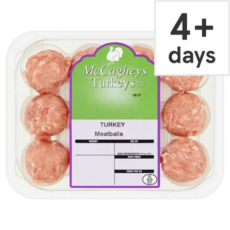 Igwtmccaghey Turkeys Meatballs 400g Tesco Groceries