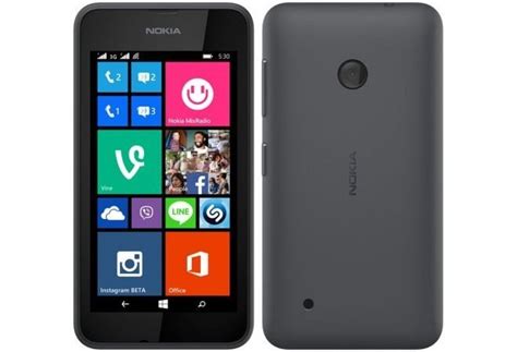 Celular Nokia Lumia 530 Branco Windows Phone 81 R 64350 Em Mercado