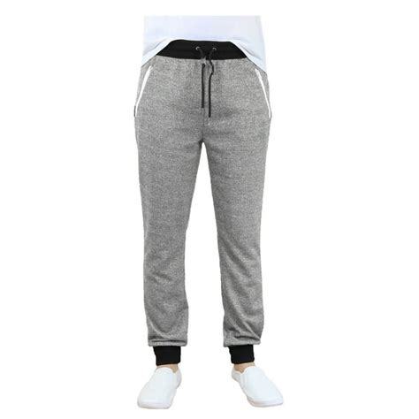 Galaxy By Harvic Mens Slim Fit French Terry Jogger Sweatpants With