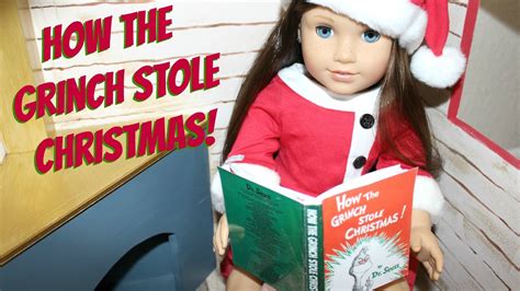 Diy American Girl Doll Book How The Grinch Stole Christmas