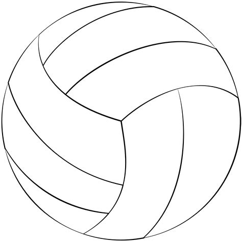 Volleyball Printable Template Free Printable Papercraft Templates