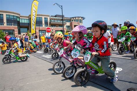 Kids Ages 3 6 To Race Balance Bikes At Pump Track World Championships