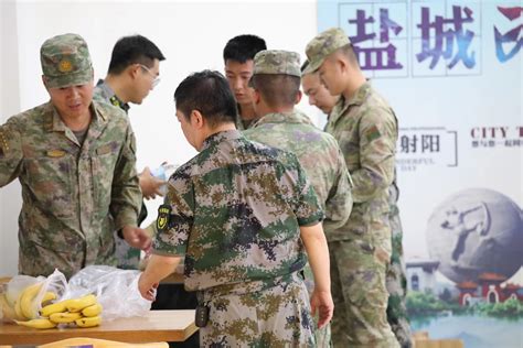 盐城市退役军人事务局 基层动态 盐城军供站在机动中保障