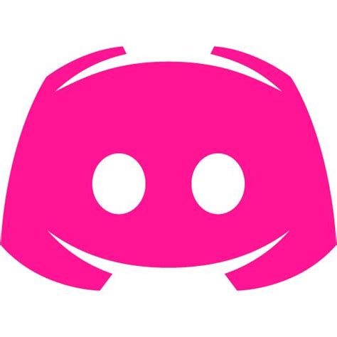 Deep Pink Discord 2 Icon Free Deep Pink Site Logo Icons