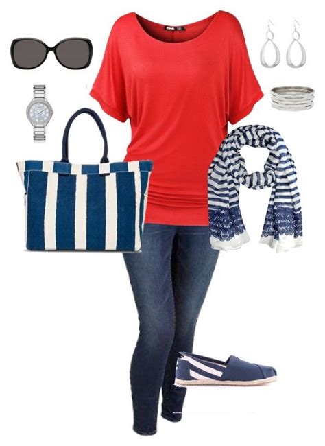 Plus Size Summer Holiday Outfit Americana By Jmc6115 On Polyvore