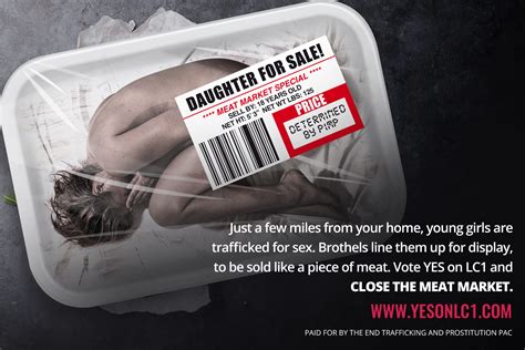 ads in campaign to ban brothels in lyon county show women packaged like meat