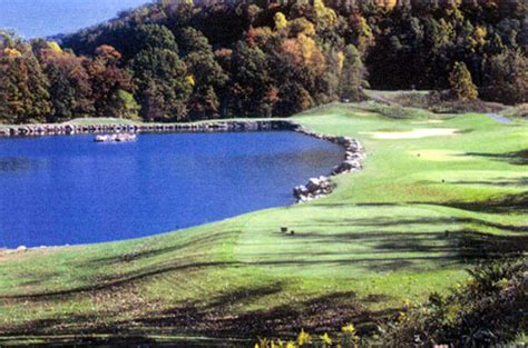 How about a course that weaves its way into the world's most iconic race track? The Pete Dye Golf Club Memberships | West Virginia Country ...