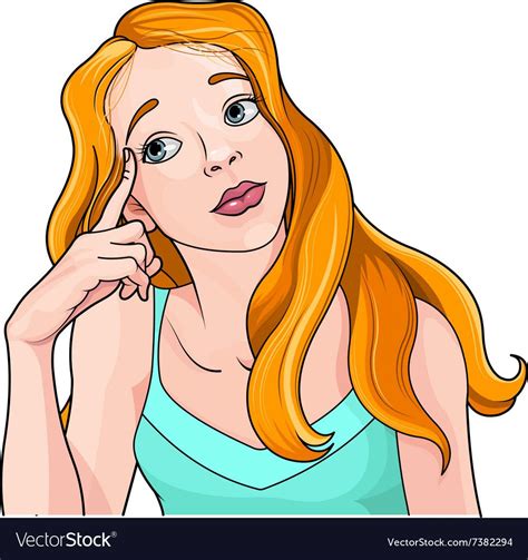 Illustration Of Girl For Comics Download A Free Preview Or High Quality Adobe Illustrator Ai