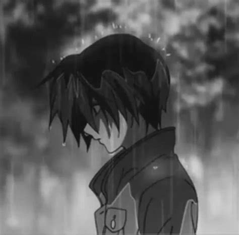 Anime Sad Love Boy In Rain Hd Anime Boy Rain Wallpapers Wallpaper