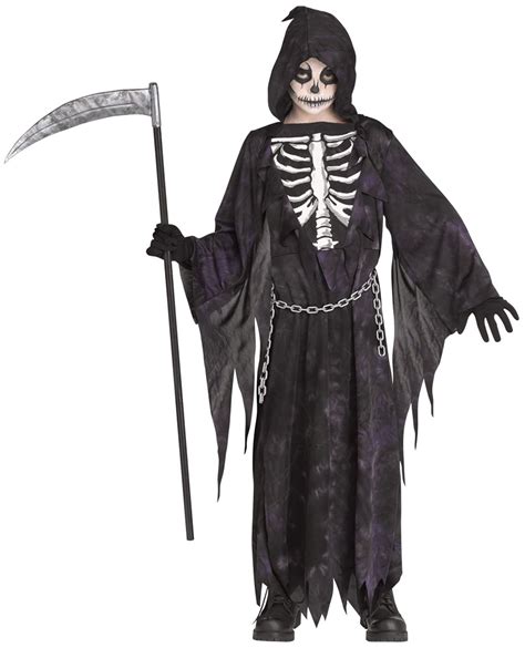 Sizzling Pick Midnight Reaper Child Large Costume Huge Collection Of