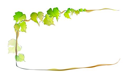 Grapevine Clipart Border Grapevine Border Transparent Free For