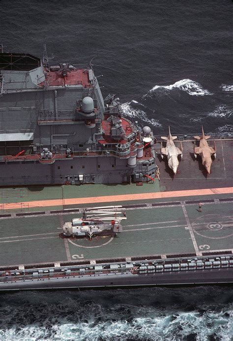 An Aerial View Of The Aft Portion Of The Island Superstructure Of The