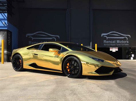 Lamborghini Huracan White And Gold