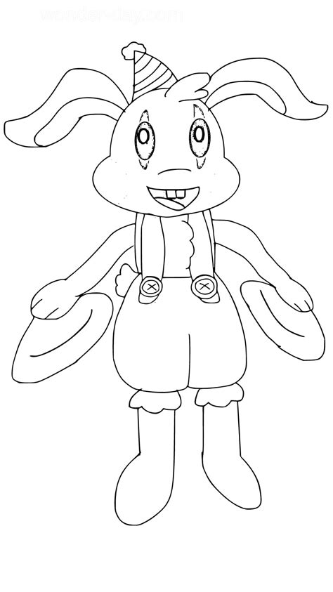 Coloriages Bunzo Bunny Wonder Day — Coloriages Pour Enfants Et Adultes