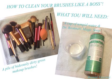 Beauté Gazette How To Clean Your Make Up Brushes Like A Boss
