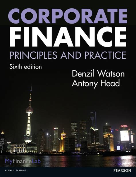 Pearson Education Corporate Finance 6th Edition