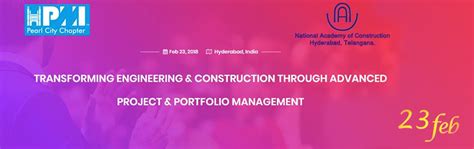Nac 2018 Project Management Conference Hyderabad