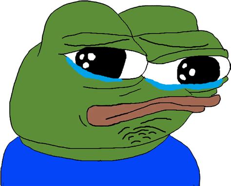 Pepe Cry Png