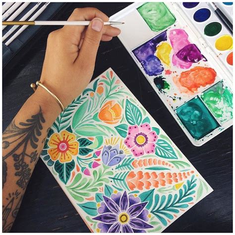 27 Aesthetic Watercolor Painting Ideas Caca Doresde