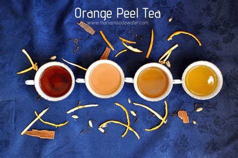 Orange Peel Tea Recipe Orange Peel Chai Indian Milk Tea