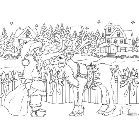 Vintage Christmas Coloring Pages Home Design Ideas