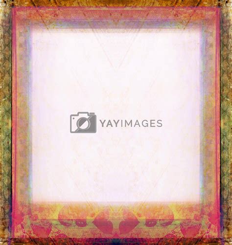Royalty Free Image Vintage Wooden Grunge Frame For Congratulation By