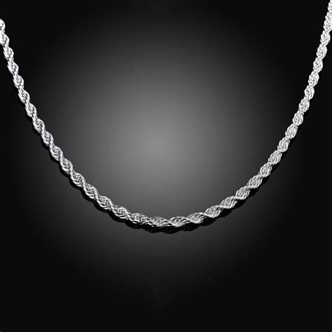 Chain for men features buddhist mantra #jewelry1000 #sterlingsilver #silverchain #chainformen. Twisted Silver Chain for Men: Buy Online at Low Price in ...