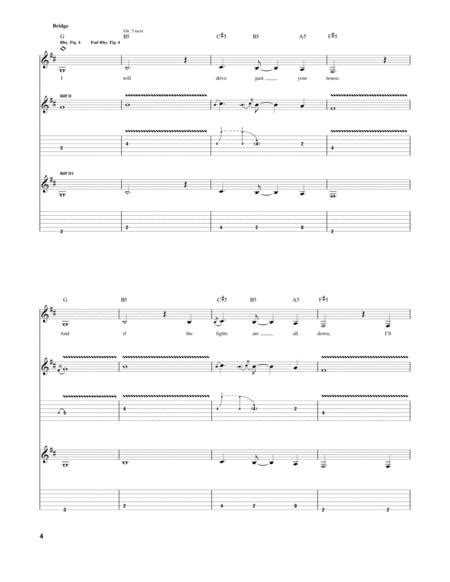 I'm gonna give you the slip. One Way Or Another By Blondie - Digital Sheet Music For Guitar TAB - Download & Print HX.17981 ...