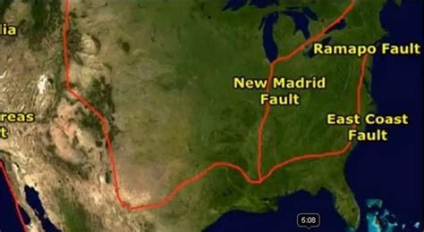 Tectonic Fault Lines Map Usa World Map