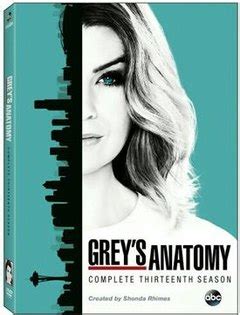 I see the 14th season is about to be shown on satellite tv. Grey's Anatomy (season 13) - Wikipedia