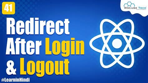 Redirecting Page After Successful Login And Logout Using With Router In