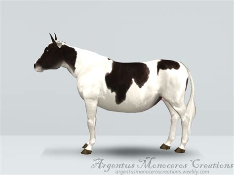 Mod The Sims 4 Cow Breeds Update Fixed Cc List For The Texas Longhorn