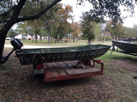 12 Foot Jon Boat With Or Without Motor Current Registration 25000