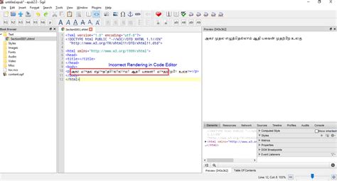 Tamil Unicode Font Rendering Problem In Code Editor · Issue 333