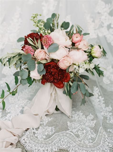 Rustic Romantically Cozy Winter Wedding Winter Wedding Bouquet