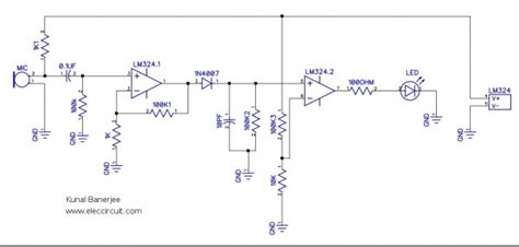 Sound Detector Using Lm324