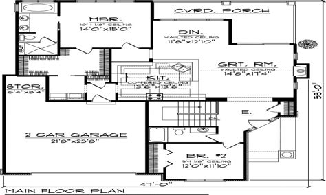 Small house 2 bedroom house plans with garage. 2 Bedroom Cottage House Plans 2 Bedroom House Plans with ...