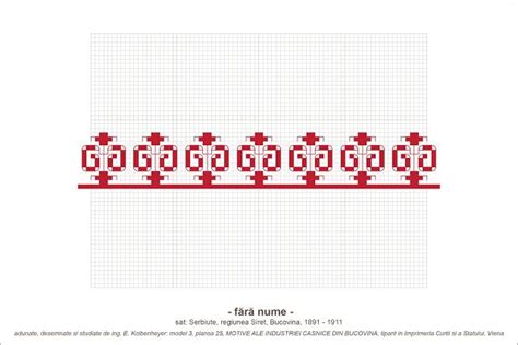 Semne Cusute Motive Model Pentru Altita P M Hama Beads Perler