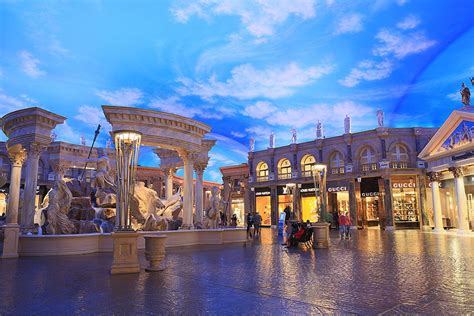 The Forum Shops At Caesars Palace Las Vegas Nevada Usa Color Kinetics