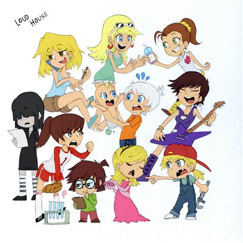 Loud House Characters The Loud House Nickelodeon The Loud House Fanart