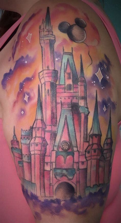 Disney Castle Tattoo Disney Castle Tattoo Castle Tattoo Disney Castle