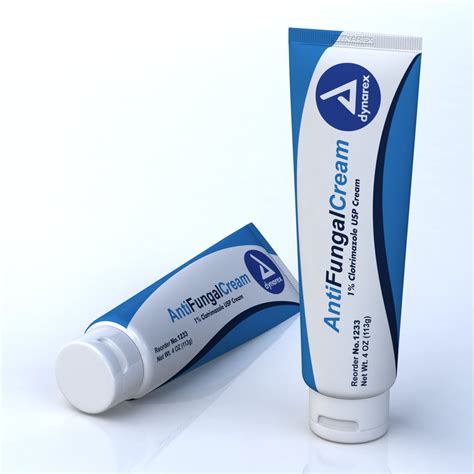 Antifungal Cream 1 Clotrimazole 4 Oz Tube 1233 Ea